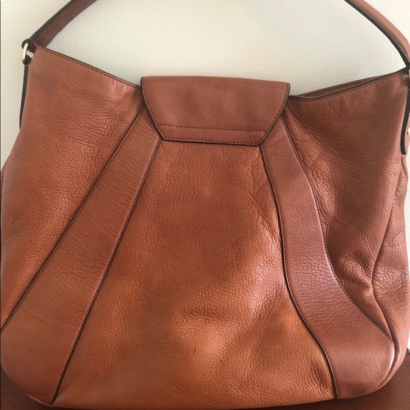 ๐ Brown Ralph Lauren purse with gold buckle - Picture 2 of 3